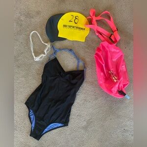 ROXY Swimsuit with Triathlon Accessories